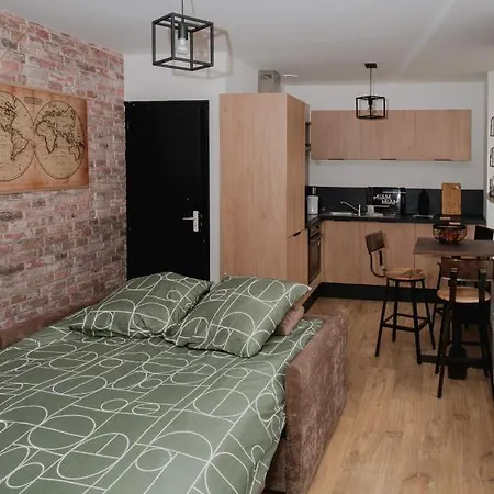 2 Pieces L'industriel En Centre-ville De Lägenhet *